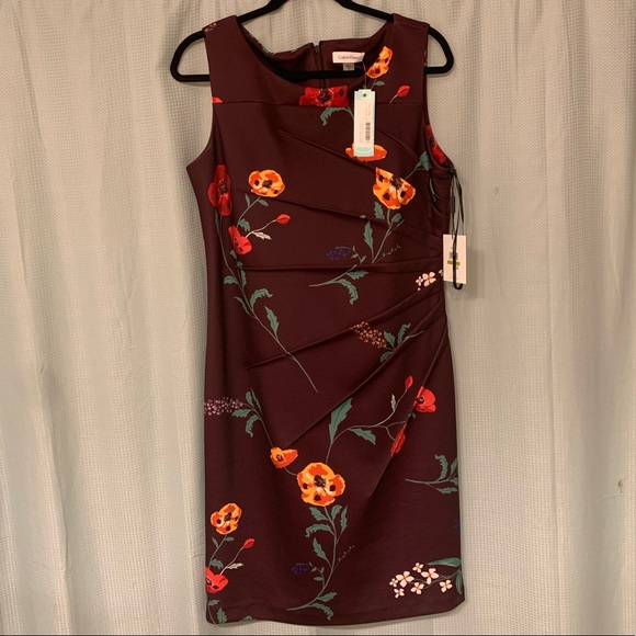 calvin klein melodie knit dress